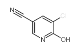 5-CHLORO-6-HYDROXYNICOTINONITRILE Structure