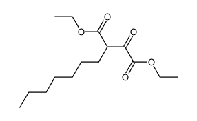 heptyl-oxalacetic acid diethyl ester Structure