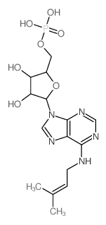 N-(3-Methyl-2-butenyl)-5-adenylic acid picture
