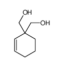 [1-(hydroxymethyl)cyclohex-2-en-1-yl]methanol结构式