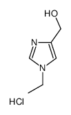 (1-ETHYL-1H-IMIDAZOL-4-YL)-METHANOL HCL结构式