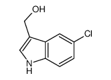 5-chloro-1H-Indole-3-methanol结构式