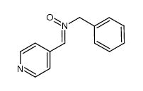 (Z)-1-phenyl-N-(pyridin-4-ylmethylene)methanamine oxide Structure
