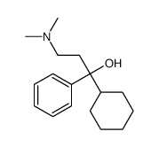 1-cyclohexyl-3-(dimethylamino)-1-phenylpropan-1-ol Structure
