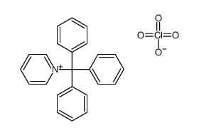 1-tritylpyridin-1-ium,perchlorate Structure