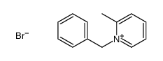 1-benzyl-2-methylpyridinium bromide结构式
