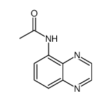 N-quinoxalin-5-yl-acetamide Structure