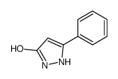 3-Hydroxy-5-phenyl-1H-pyrazole Structure