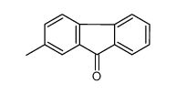 2-Methyl-9H-fluoren-9-one Structure