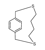 3,8-Dithia-bicyclo[8.2.2]tetradeca-1(13),10(14),11-triene Structure