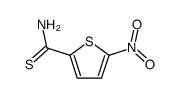 5-nitro-thiophene-2-carbothioic acid amide结构式