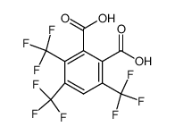 3,5,6-Tris-(trifluormethyl)-phthalsaeure结构式
