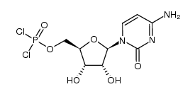 cytidine-5'-phosphodichloride Structure