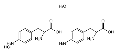 4-amino-l-phenylalanine hydrochloride structure