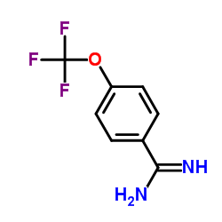 4-(trifluoromethoxy)benzimidamide structure