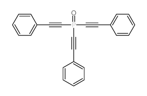 Phosphine oxide,tris(phenylethynyl)- (7CI,8CI,9CI) structure