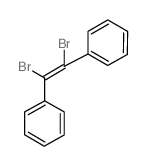 α,β-Dibromostilbene结构式