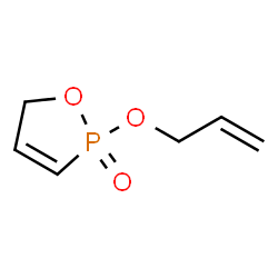 1,2-Oxaphosphole,2,5-dihydro-2-(2-propenyloxy)-,2-oxide(9CI)结构式