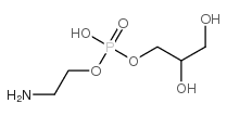 2-[(L-Glycero-3-phospho)oxy]ethaneamine结构式