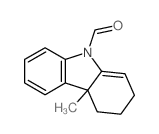 9H-Carbazole-9-carboxaldehyde,2,3,4,4a-tetrahydro-4a-methyl- Structure