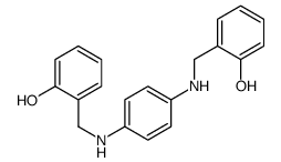 2-[[4-[(2-hydroxyphenyl)methylamino]anilino]methyl]phenol结构式