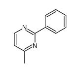 4-methyl-2-phenylpyrimidine Structure