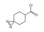 1,2-Diazaspiro[2.5]oct-1-ene-6-carbonyl chloride (9CI)结构式