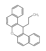 14-propyl-14H-dibenzo[a,j]xanthene Structure