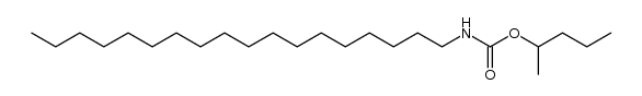 pentan-2-yl octadecylcarbamate Structure