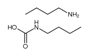 Butylammonium butylcarbamate结构式