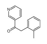 2-(2-methylphenyl)-1-pyridin-3-ylethanone结构式