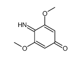 4-Imino-3,5-dimethoxy-2,5-cyclohexadien-1-one Structure