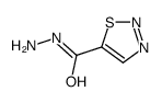 1,2,3-thiadiazole-5-carbohydrazide结构式