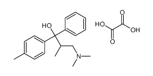 3-(dimethylamino)-2-methyl-1-(4-methylphenyl)-1-phenylpropan-1-ol,oxalic acid Structure