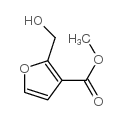 Methyl 2-(hydroxymethyl)furan-3-carboxylate structure