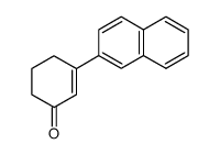 3-(naphthalen-2-yl)-cyclohex-2-enone结构式