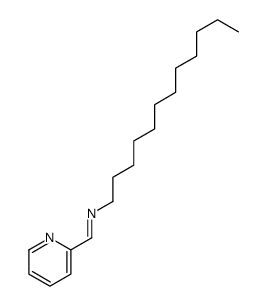 N-dodecyl-1-pyridin-2-ylmethanimine Structure