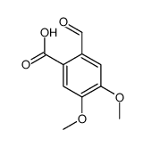 2-甲酰基-4.5-二甲氧基-苯甲酸结构式