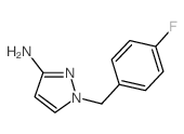 1-(4-Fluoro-benzyl)-1H-pyrazol-3-ylamine结构式