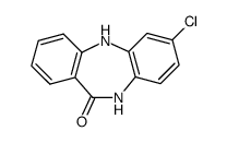 7-chloro-5,10-dihydro-dibenzo[b,e][1,4]diazepin-11-one结构式