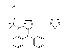 (RP)-2-(TERT-BUTYLTHIO)-1-(DIPHENYLPHOS& Structure