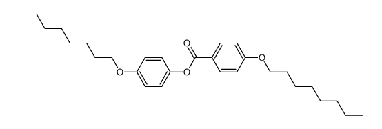 4-n-Octyloxy-phenyl-4'-n-octyloxy-benzoat Structure