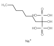 (1-HYDROXYOCTANE-1,1-DIYL)DIPHOSPHONIC ACID structure