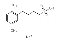 4-(2,5-dimethylphenyl)butane-1-sulfonic acid结构式