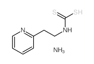 (2-pyridin-2-ylethylamino)methanedithioic acid结构式