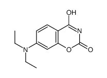 7-(diethylamino)-1,3-benzoxazine-2,4-dione Structure