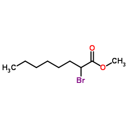 Methyl 2-bromooctanoate Structure