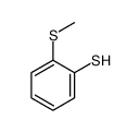 2-methylsulfanylbenzenethiol结构式