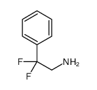 2,2-Difluoro-2-phenylethanamine Structure