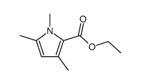 1H-Pyrrole-2-carboxylicacid,1,3,5-trimethyl-,ethylester(9CI) Structure